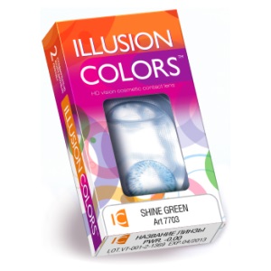 Illusion Colors Elegance 2pk контактные линзы
