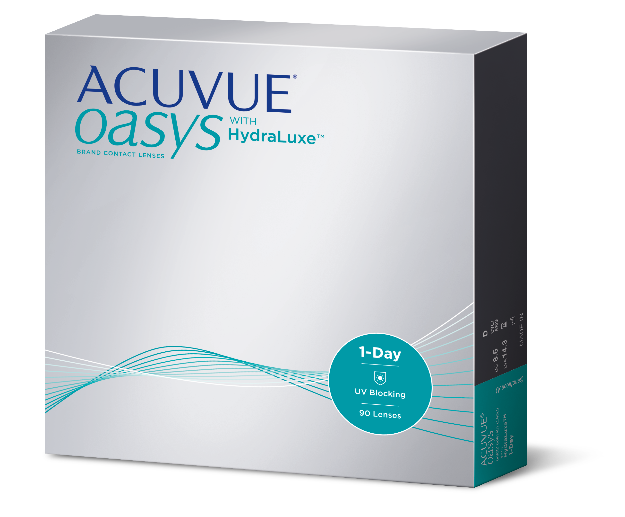 1 Day Acuvue Oasys with Hydraluxe 90pk контактные линзы