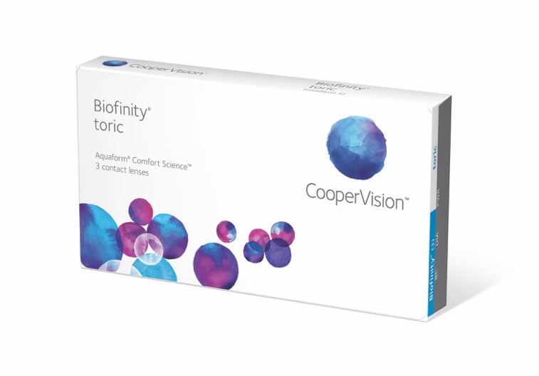 Biofinity Toric 3pk контактные линзы